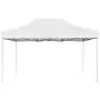 Gazebo Professionale Pieghevole Alluminio 4,5x3 m Bianco