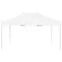 Gazebo Professionale Pieghevole Alluminio 4,5x3 m Bianco