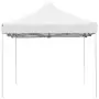 Gazebo Professionale Pieghevole Alluminio 4,5x3 m Bianco