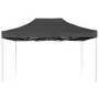 Gazebo Professionale Pieghevole Alluminio 4,5x3 m Antracite