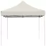 Gazebo Professionale Pieghevole in Alluminio 4,5x3 m Crema