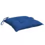 Cuscini per Pallet 4 pz Blu 50x50x7 cm Tessuto Oxford