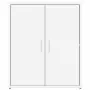 Credenza Bianco 60x31x70 cm in Legno Multistrato