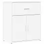 Credenza Bianco 60x31x70 cm in Legno Multistrato