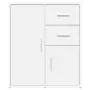 Credenza Bianco 60x31x70 cm in Legno Multistrato