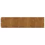 Bordure per Prato 30 pz 25x103 cm Flessibili in Acciaio Corten