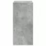 Armadio Grigio Cemento 48x41x102 cm in Legno Multistrato