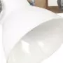 Lampada da Parete in Stile Industriale Bianca 45x25 cm E27