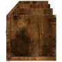 Armadietto a Muro Rovere Fumo 75x18x16,5cm in Legno Multistrato