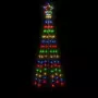 Albero di Natale a Cono Colorato 108 LED 70x180 cm