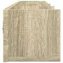 Armadietto a Muro Rovere Sonoma 99x18x16,5 cm Legno Multistrato