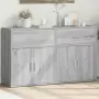 Credenze 2 pz Grigio Sonoma 60x31x70 cm in Legno Multistrato