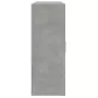 Credenze 3 pz Grigio Cemento 60x31x84 cm in Legno Multistrato