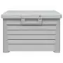 Contenitore Cuscini Grigio 73x50,5x46,5 cm in Polipropilene