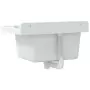 Lavabo a Parete Bianco 50x35x24 cm in Resina