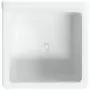 Lavabo a Parete Bianco 40x40x24 cm in Resina