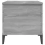 Tavolino Salotto Grigio Sonoma 90x44,5x45 cm Legno Multistrato