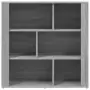 Credenza Grigio Sonoma 80x30x80 cm in Legno Multistrato