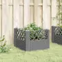 Fioriera Giardino Picchetti Grigio Chiaro 43,5x43,5x43,5 cm PP