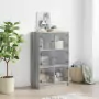 Credenza con Ante Grigio Sonoma 68x37x109 cm Legno Multistrato