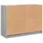 Credenza Grigio Sonoma 102x37x75,5 cm in Legno Multistrato