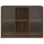 Credenza Rovere Marrone 102x37x75,5 cm in Legno Multistrato