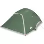 Tenda da Campeggio a Cupola per 6 Persone Verde Impermeabile