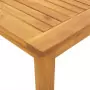 Set da Pranzo per Giardino 5 pz in Legno Massello di Acacia