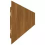 Bordure per Prato 50 pz 10x103 cm Flessibili in Acciaio Corten