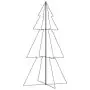 Albero di Natale a Cono 300 LED per Interni Esterni 120x220 cm