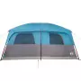 Tenda Familiare Cabina per 10 Persone Blu Impermeabile