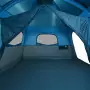 Tenda Familiare Cabina per 10 Persone Blu Impermeabile