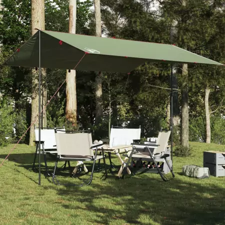 Telone da Campeggio Verde 360x294 cm Impermeabile