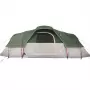 Tenda Familiare a Cupola per 11 Persone Verde Impermeabile