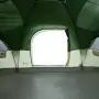 Tenda Familiare a Cupola per 11 Persone Verde Impermeabile