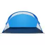 Tenda da Spiaggia Pop-Up Azzurra Impermeabile