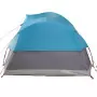 Tenda Familiare a Cupola per 11 Persone Blu Impermeabile