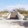 Tenda da Spiaggia 2 Persone Grigio Rilascio Rapido Impermeabile