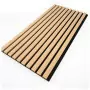 WallArt Pannelli Acustici da Parete Aku Rovere Naturale 4 pz