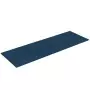 Pannelli Murali 12 pz Blu 90x30 cm Velluto 3,24 m²