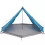 Tenda Familiare Tipi per 8 Persone Blu Impermeabile