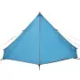 Tenda Familiare Tipi per 8 Persone Blu Impermeabile