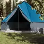 Tenda Familiare Tipi per 10 Persone Blu Impermeabile