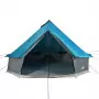 Tenda Familiare Tipi per 10 Persone Blu Impermeabile