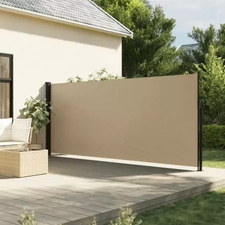 Tenda Laterale Retrattile Beige 170x300 cm