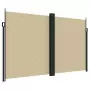 Tenda da Sole Laterale Retrattile Beige 200x1200 cm