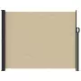 Tenda da Sole Laterale Retrattile Beige 160x500 cm