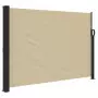 Tenda da Sole Laterale Retrattile Beige 140x300 cm