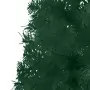 Albero Natale Artificiale Sottile a Metà Supporto Verde 120 cm