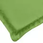 Cuscini Sedia Schiena Bassa 6 pz Verde Mélange 100x50x4 Tessuto